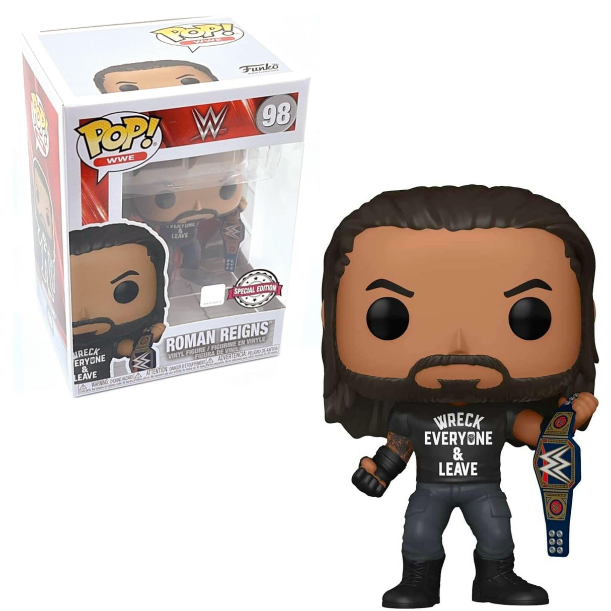 WWE Roman Reigns #98 Pop Vinyl Figure