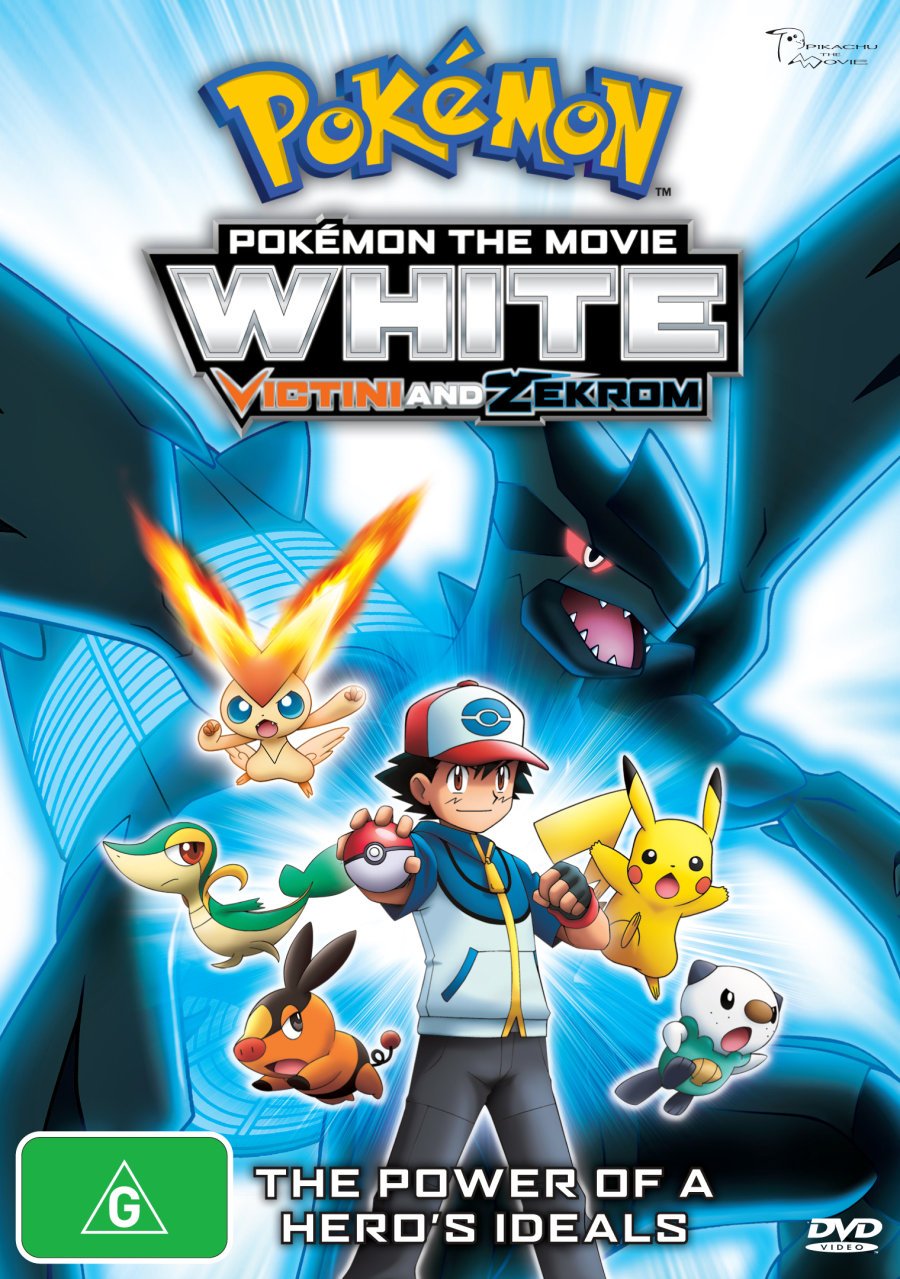 Pokemon Movie 14 White Victini & Zekrom DVD