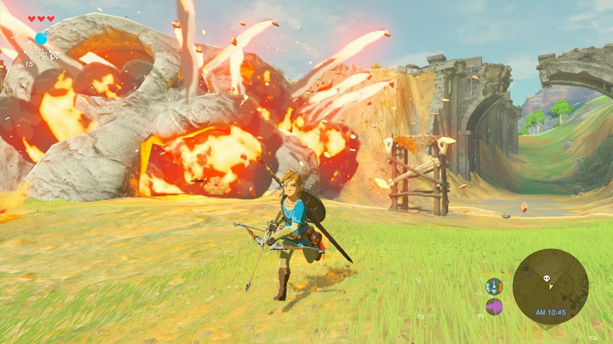 The Legend of Zelda Breath of the Wild Nintendo Switch Game