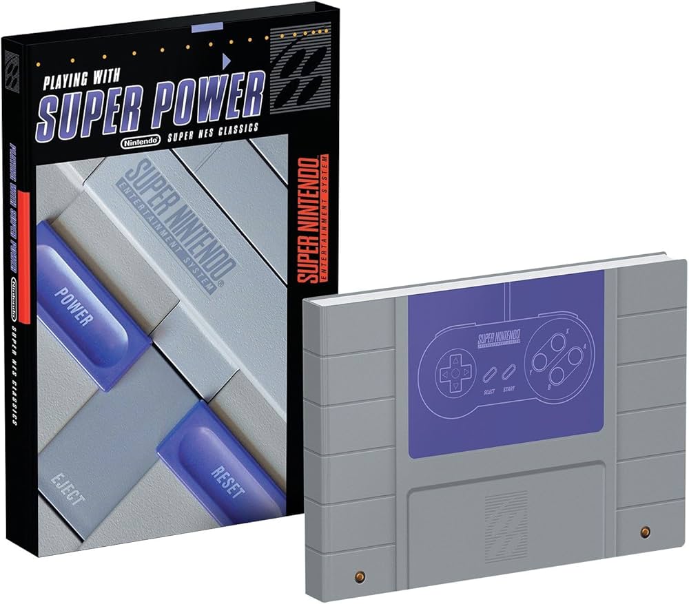 Playing With Super Power SNES Super NES Classics Nintendo Hardcover Book