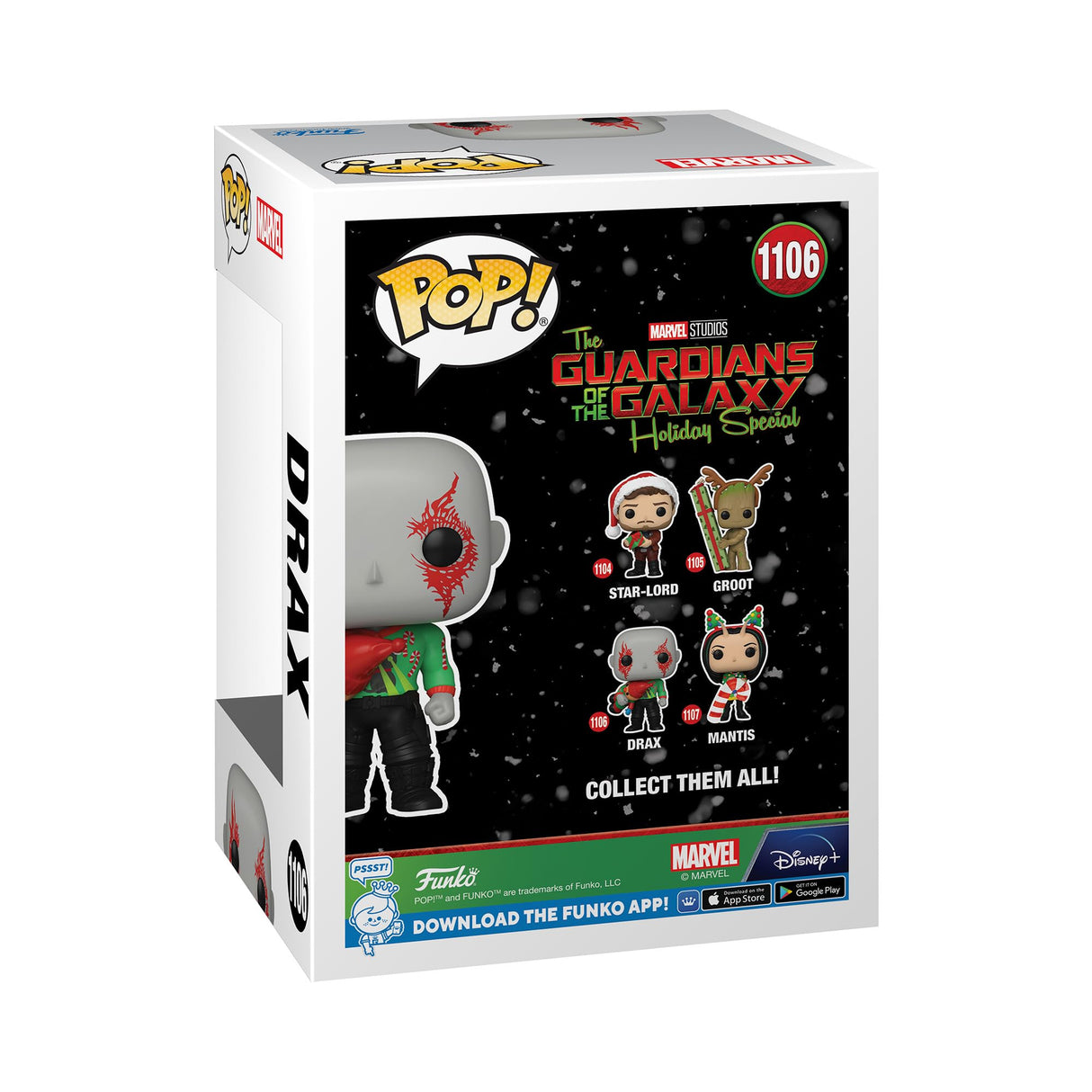 Guardians of The Galaxy Drax #1106 Pop Vinyl Figure