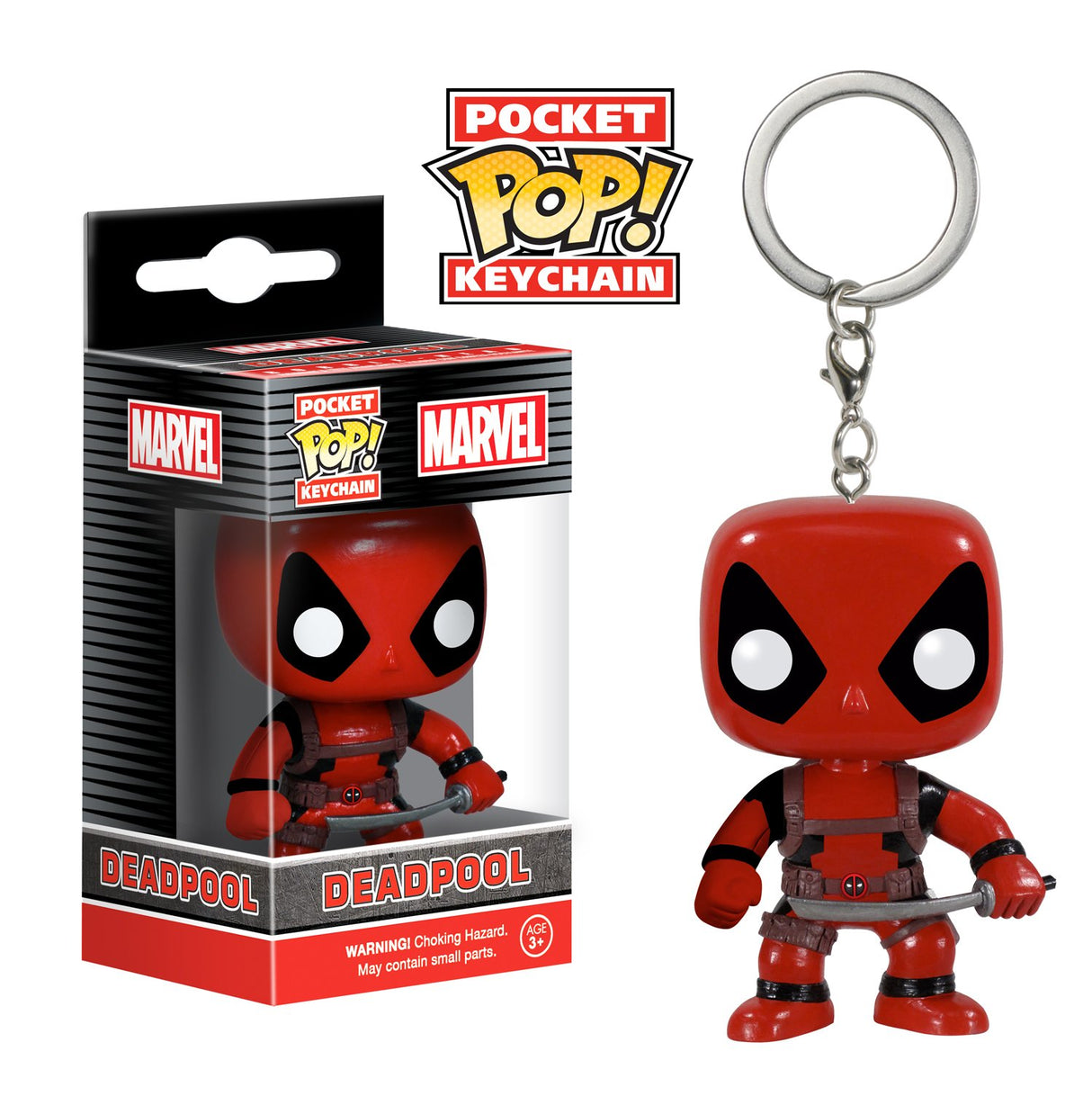 Keychain Marvel Deadpool Vinyl Figure Funko Pop Keychain