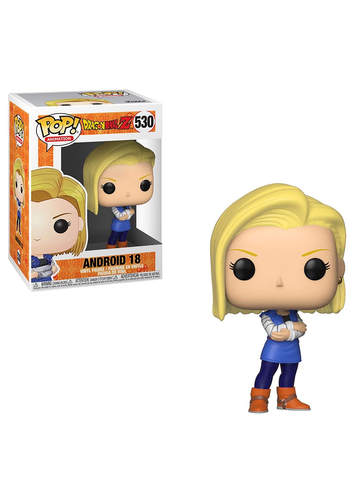 Dragon Ball Z Android 18 #530 Funko Pop Vinyl Figure