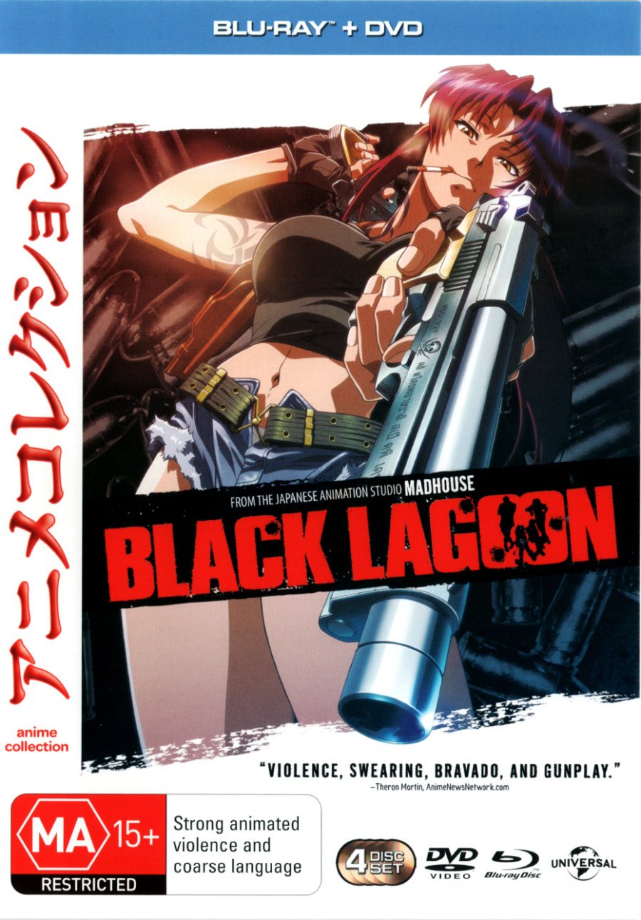 Black Lagoon Complete Season 1 DVD Blu-ray