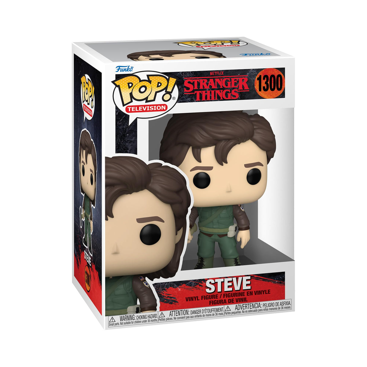 Stranger Things Steve #1300 Pop Vinyl Figure