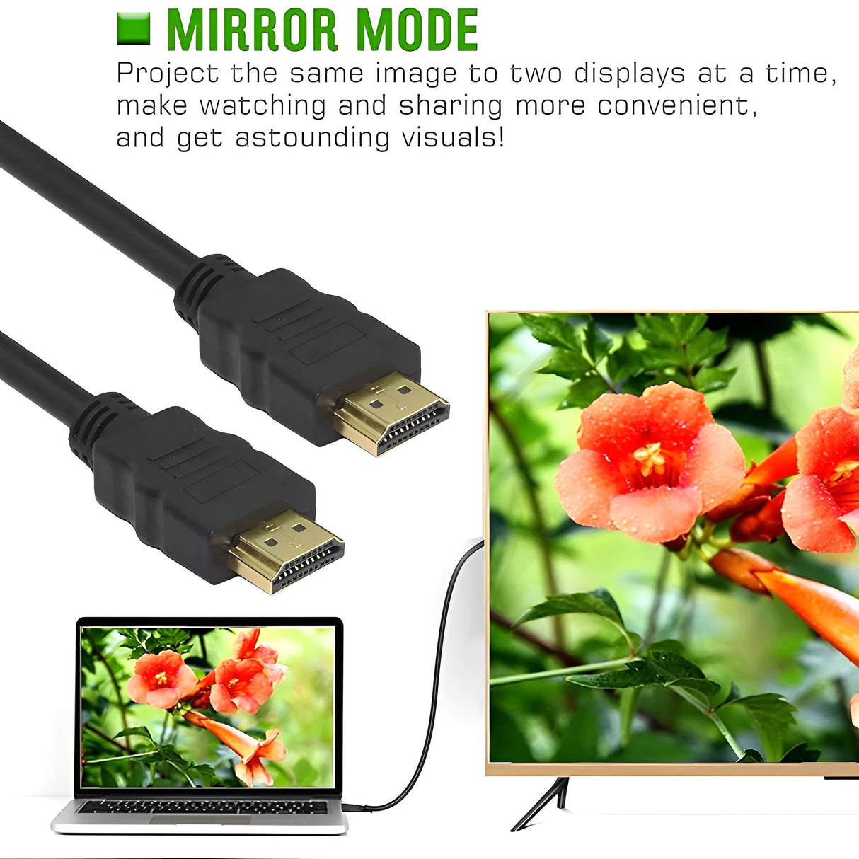 1.5M/5ft High-Speed HDMI 2.0 Cable 4k Male to Male