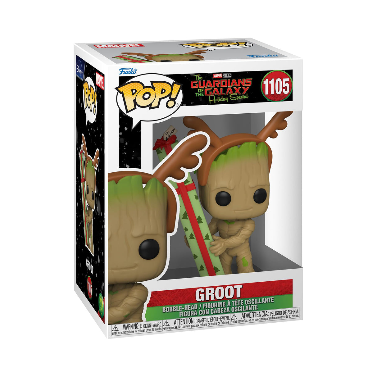 Guardians of the Galaxy Holiday Special Groot #1105 Funko Pop Vinyl Figure