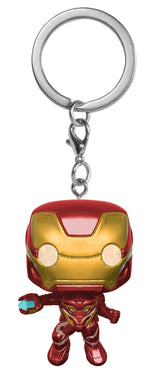 Marvel Avengers Infinity War Iron Man Bobble Head Pocket Funko Pop Vinyl Figure Keychain - Trippy Trades 