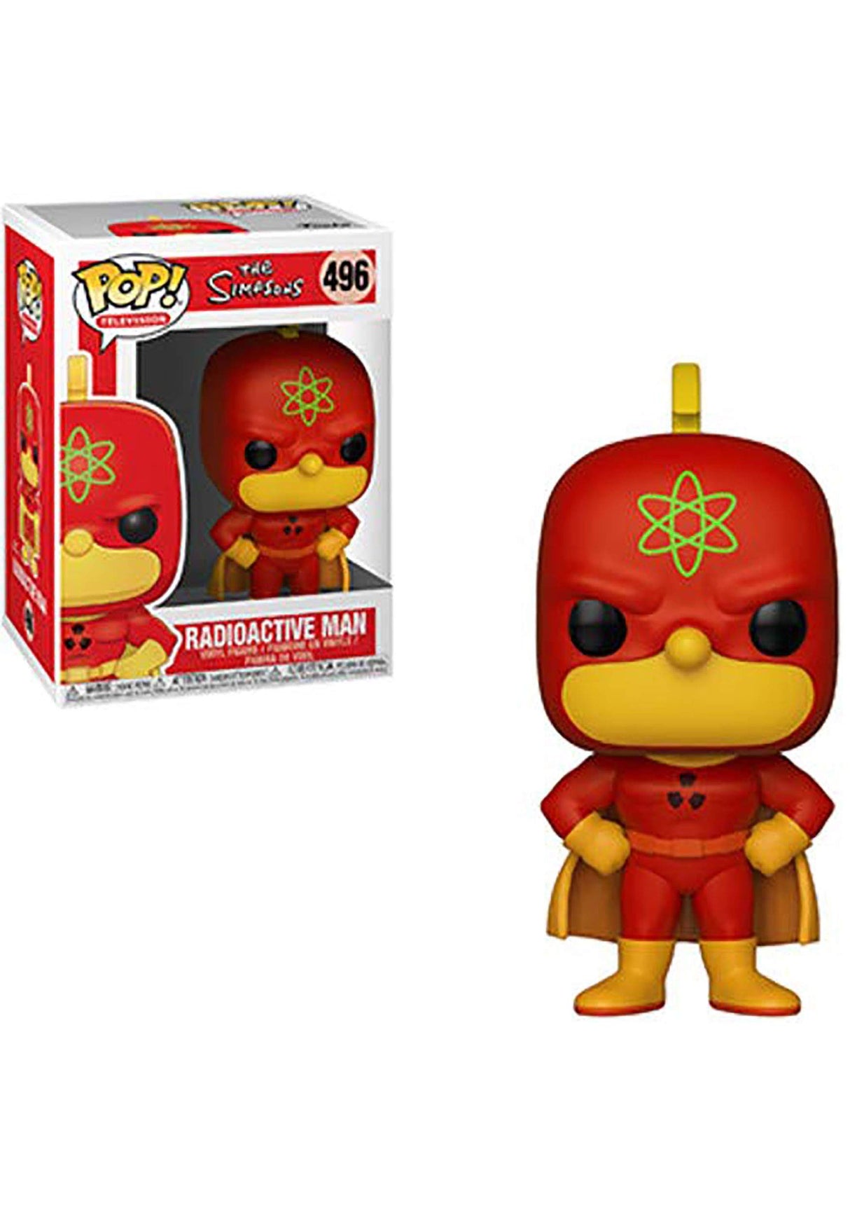 The Simpsons Radioactive Man #496  Pop Vinyl Figure