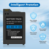 Rechargeable Battery for Sony PSP-110 PSP-1001 PSP 1000 Fat New 3.6V 1800mAh