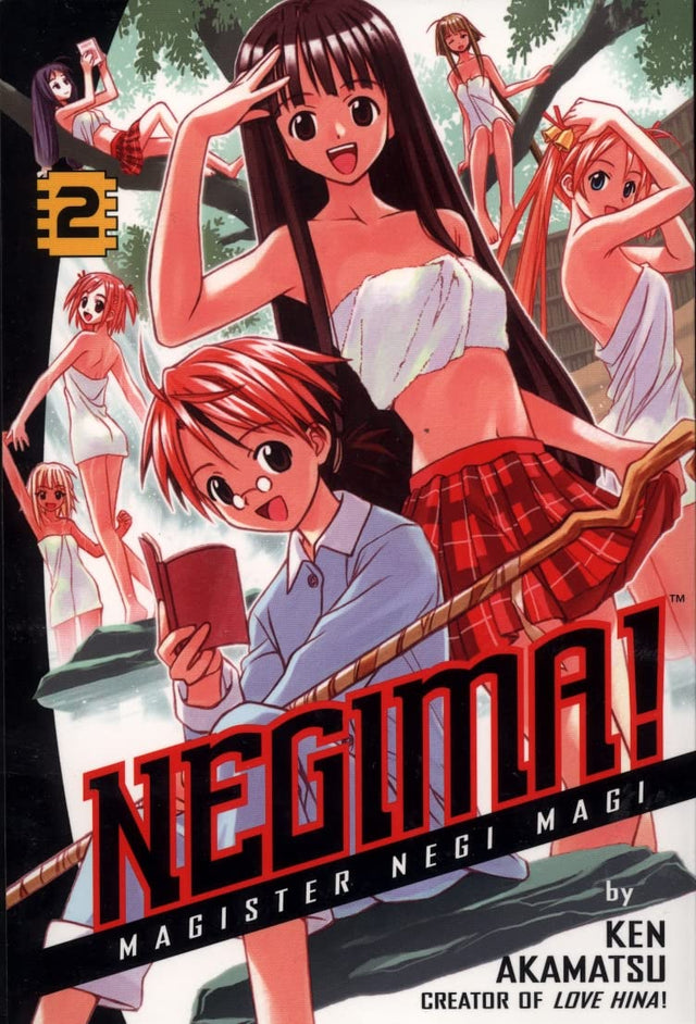 Negima Volume 2 Paperback Book - Trippy Trades 