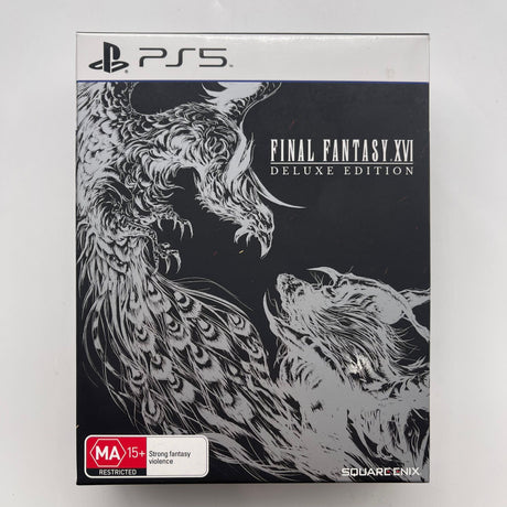 Final Fantasy 16 XVI Deluxe Edition PS5 Playstation 5 Steelbook Game Boxed - Trippy Trades 