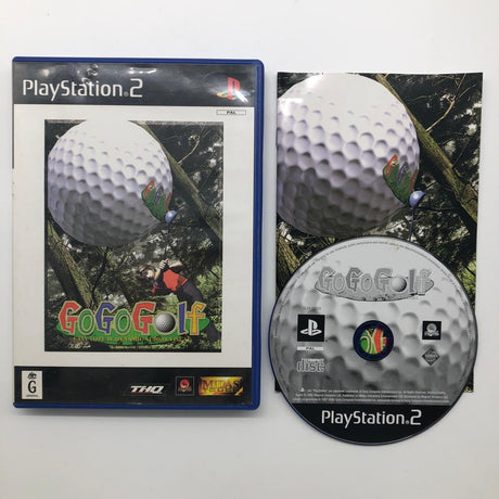 GoGo Golf PS2 Playstation 2 Game + Manual PAL 28A4 - Trippy Trades 