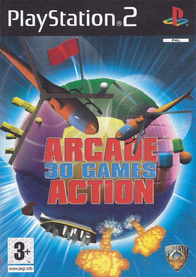 Arcade Action: 30 Games Playstation 2 PS2 Game PAL