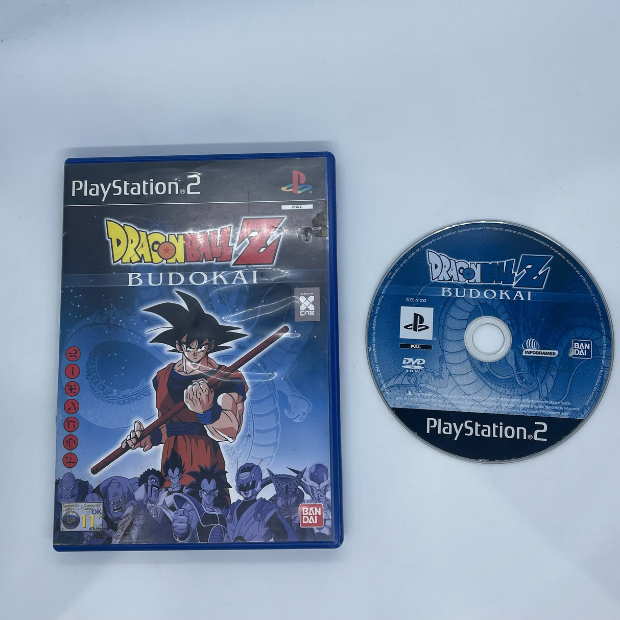 Dragon Ball Z Budokai PS2 Playstation 2 Game PAL