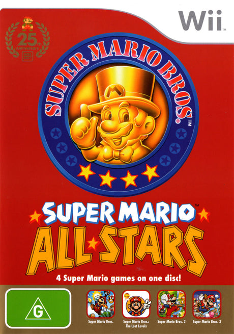 Super Mario All-Stars Nintendo Wii Game PAL Nintendo Wii Game