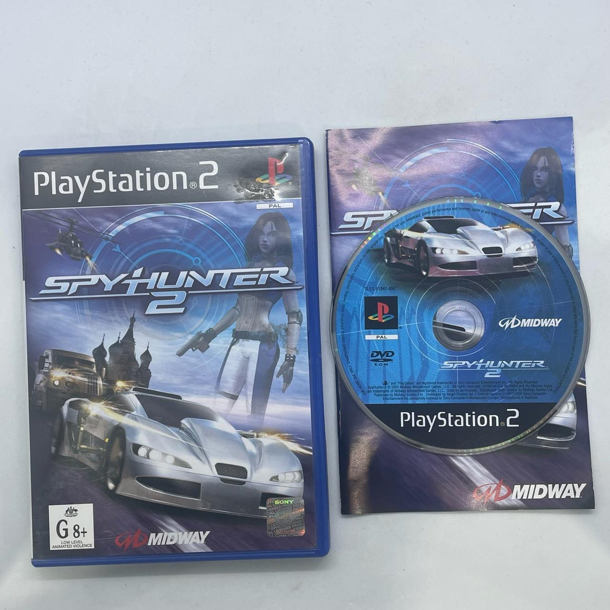 Spy Hunter 2 PS2 Playstation 2 Game + Manual PAL