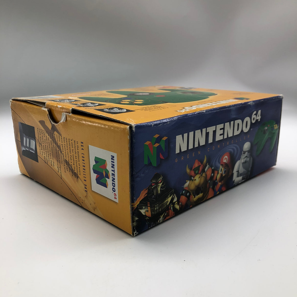 Nintendo 64 N64 Green Controller Boxed PAL 9JE4 - Trippy Trades 