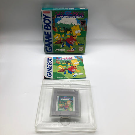 Bart Simpson's Escape from Camp Deadly Nintendo Gameboy Original Game Boxed Complete 9JE4 - Trippy Trades 