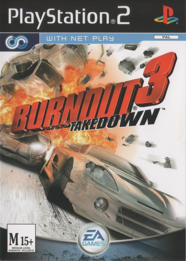 Burnout 3: Takedown Playstation 2 PS2 Game PAL Sony Playstation 2 Game