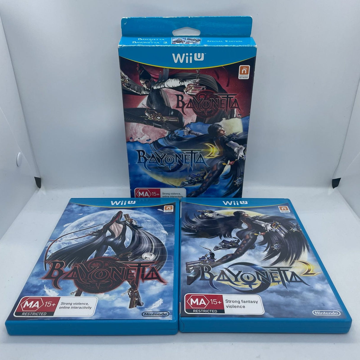 Bayonetta & Bayonetta 2 Nintendo Wii U Game PAL