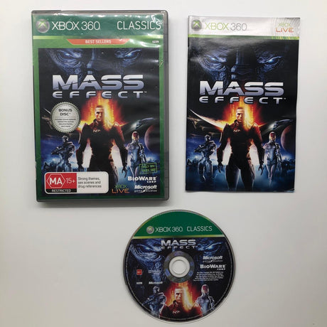 Mass Effect Xbox 360 Game + Manual PAL 28A4 - Trippy Trades 