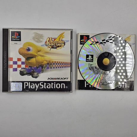 Chocobo Racing PS1 Playstation 1 Game + Manual PAL 16JE4 - Trippy Trades 