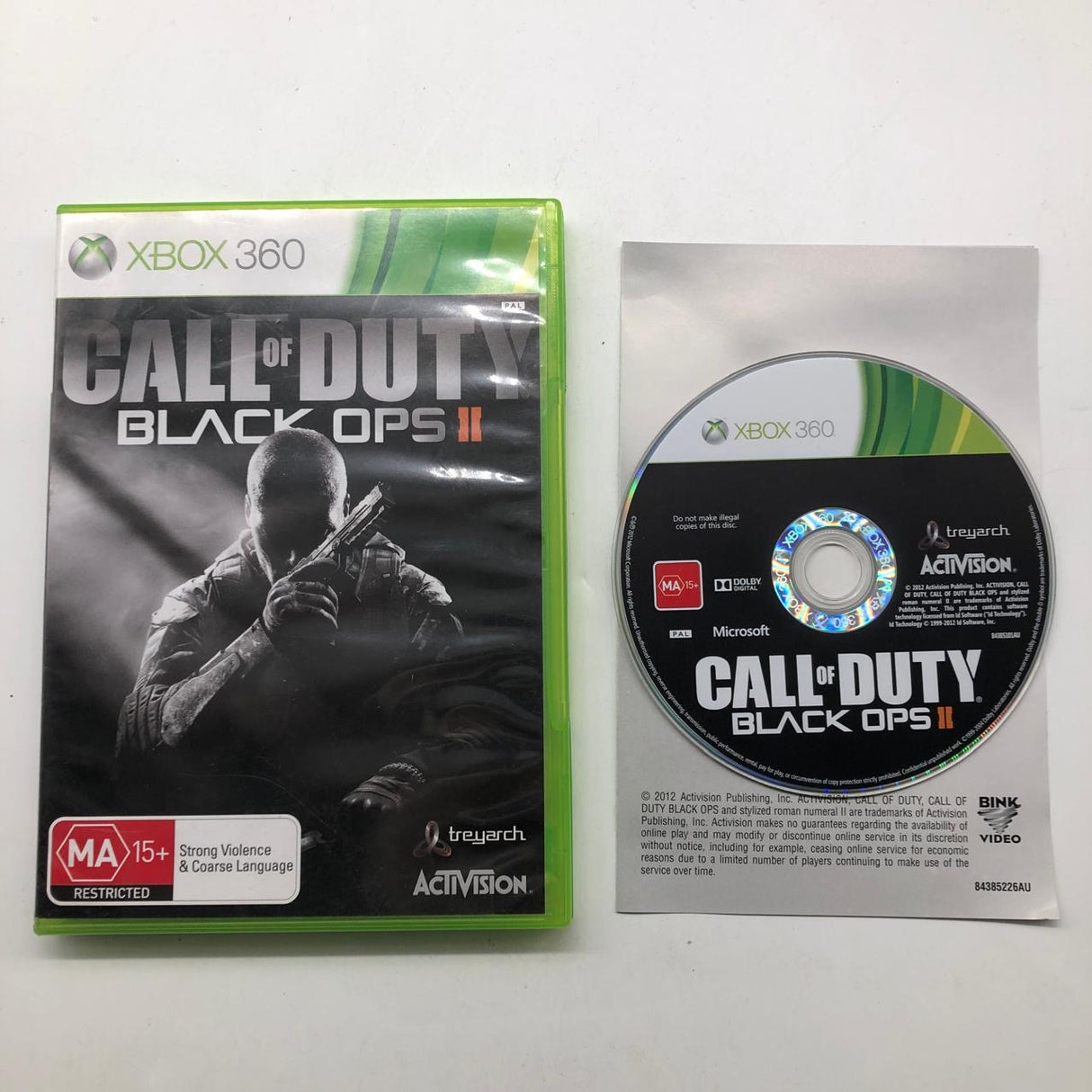 Call Of Duty Black Ops 2 Xbox 360 Game + Manual PAL 28JY4 - Trippy Trades 