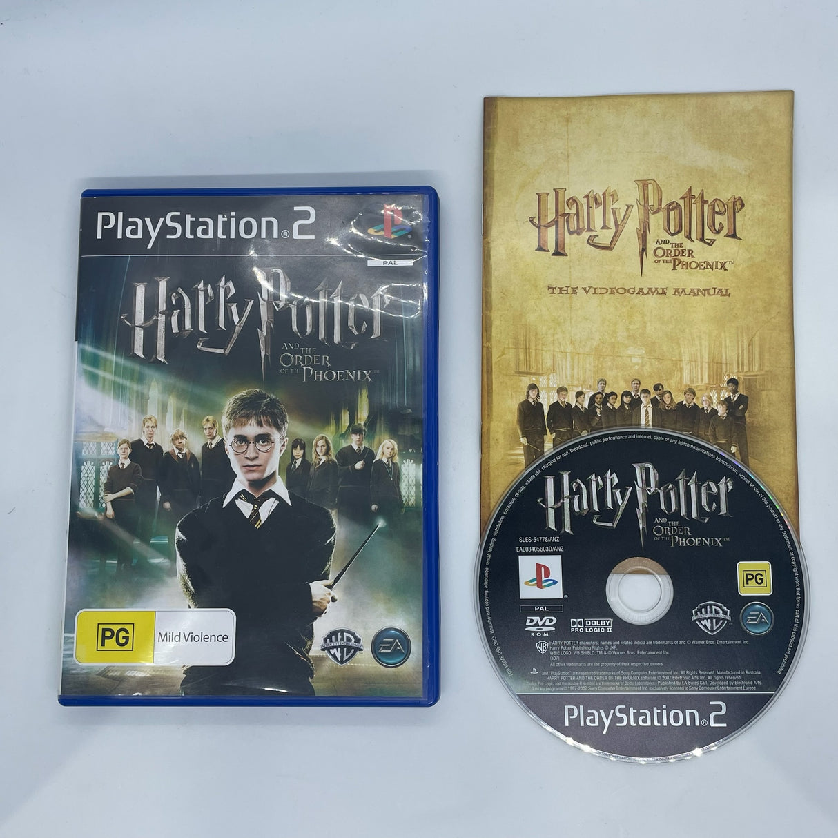 Harry Potter And The Order Of The Phoenix PS2 Playstation 2 Game + Manual PAL