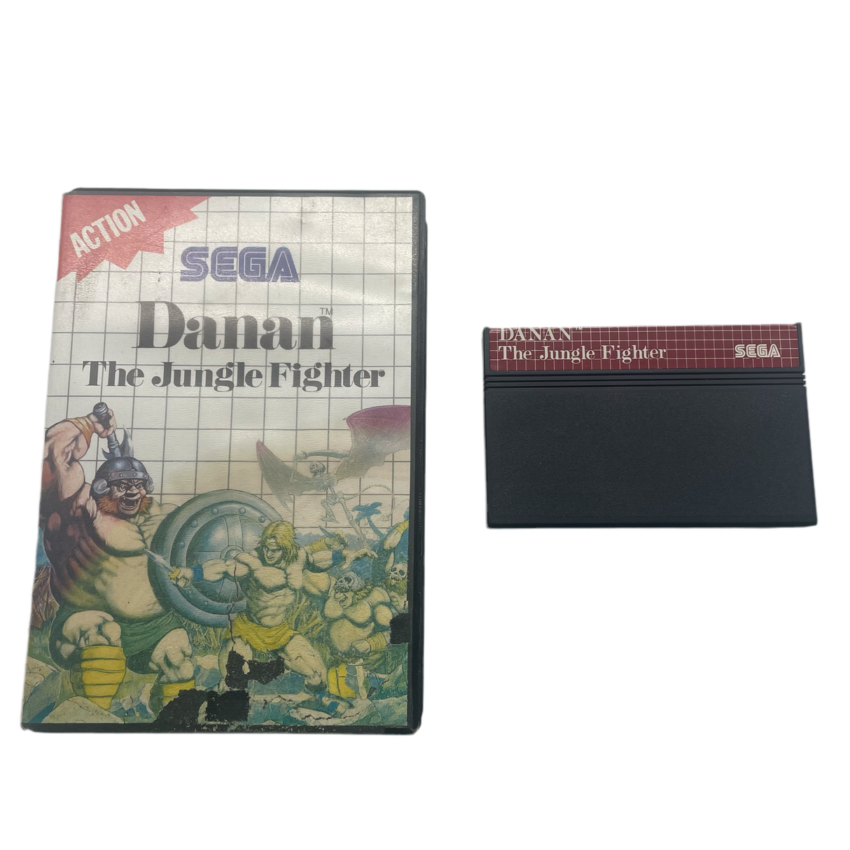 Danan The Jungle Fighter Sega Master System Game PAL