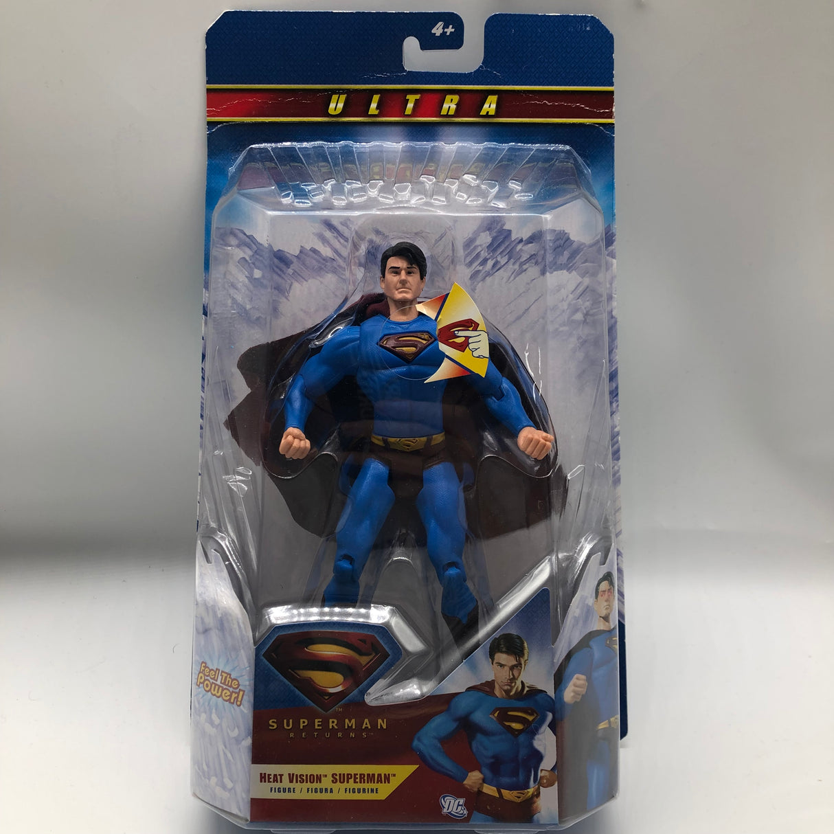 Super Man Returns Heat Vision Feel The Power Figure Ultra 28A4 - Trippy Trades 