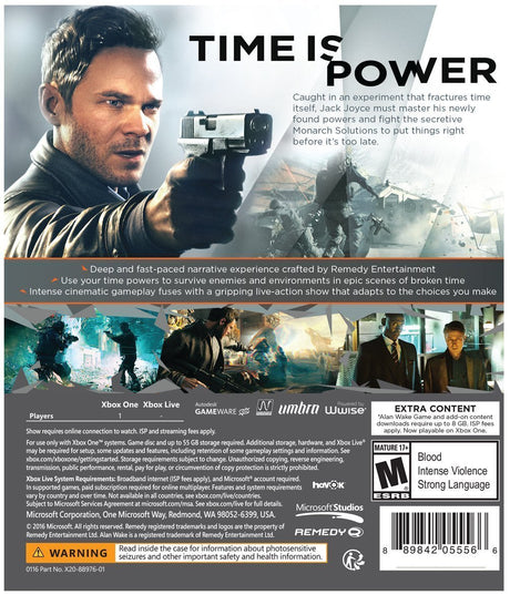 Quantum Break Xbox One Game