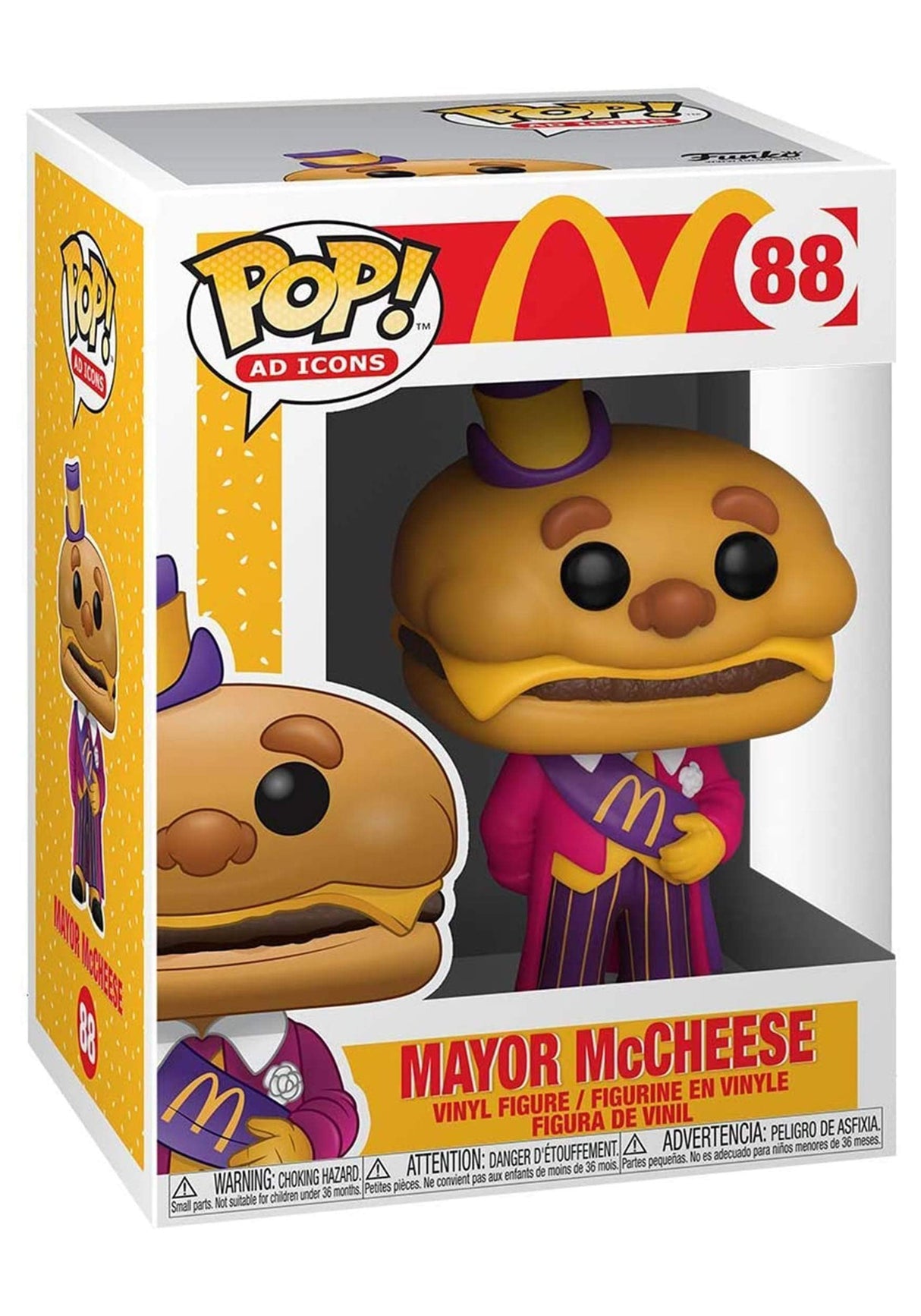 McDonald's Mayor McCheese #88 Funko Pop Vinyl Figure