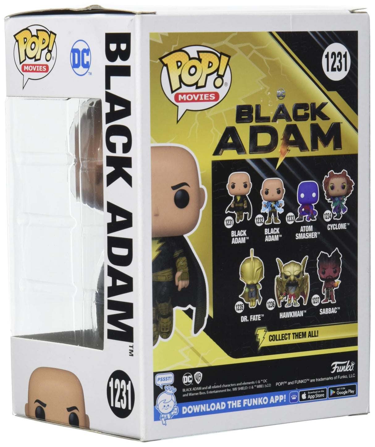 Black Adam #1231 Funko Pop Vinyl Figure