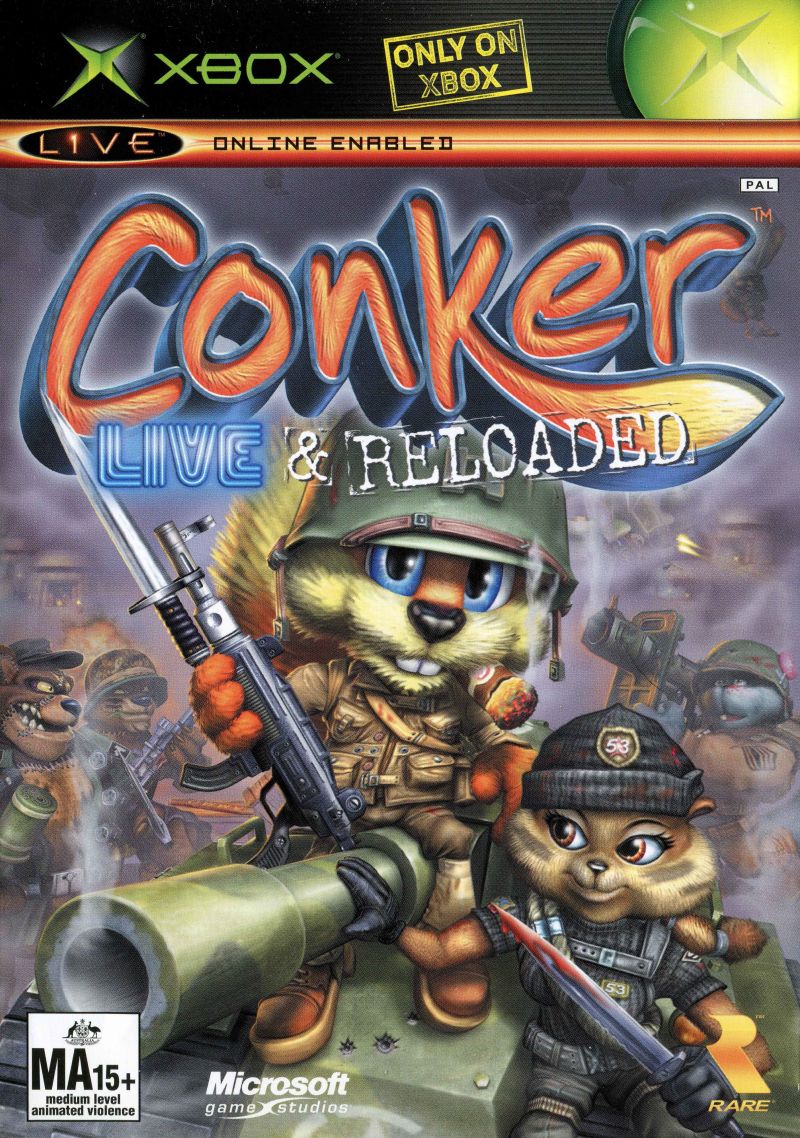 Conker: Live & Reloaded Xbox Game PAL Microsoft Xbox Game