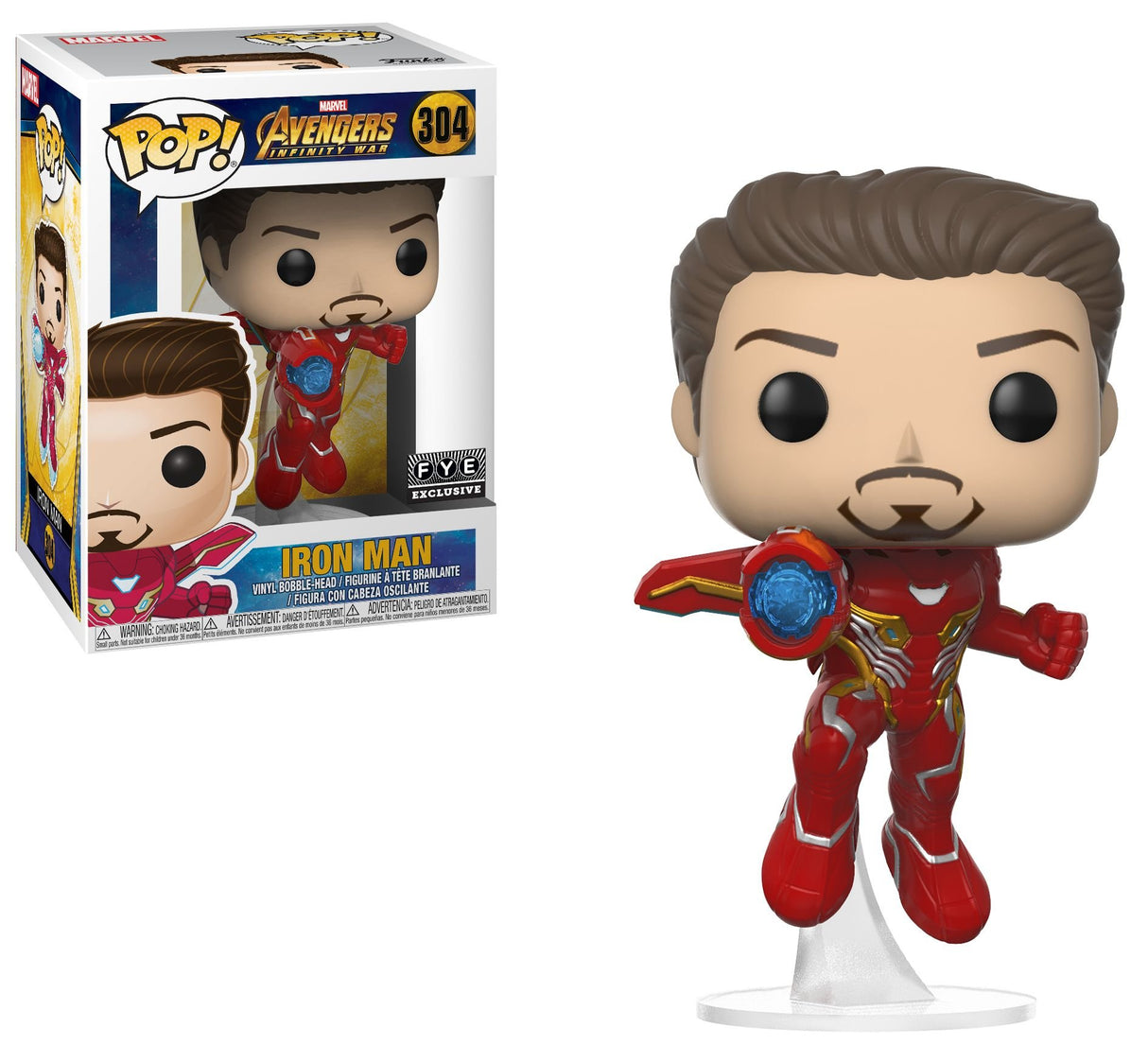 Avengers Infinity War Iron Man #304 Pop Vinyl Figure