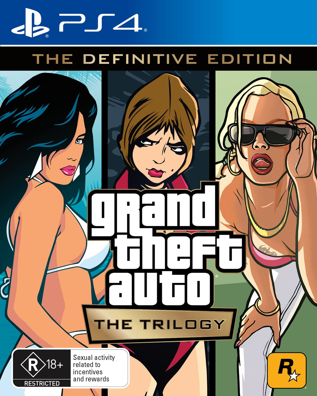 Grand Theft Auto The Trilogy The Definitive Edition PS4 Playstation 4 Game