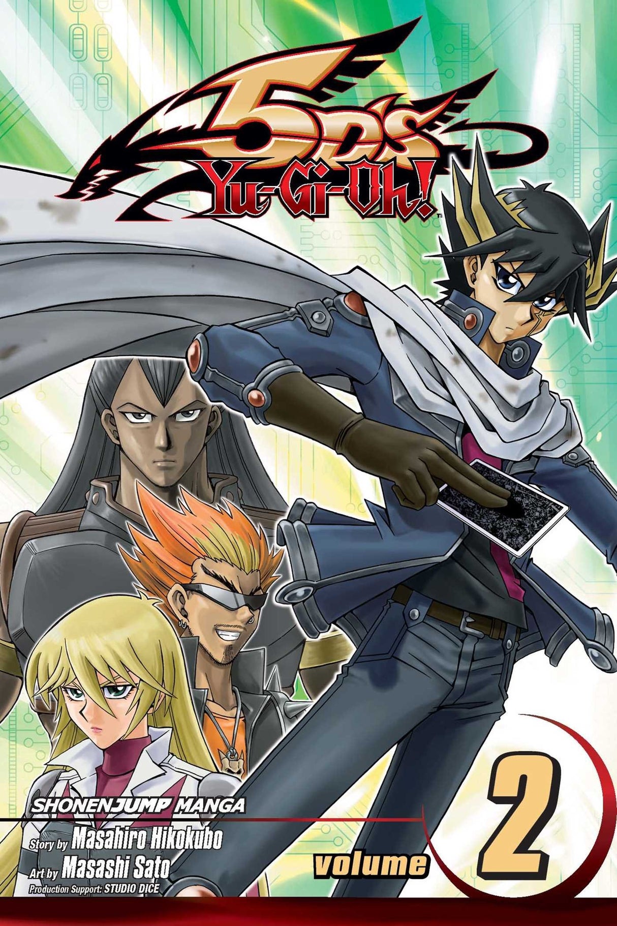 Yu-Gi-Oh! 5D's Vol. 2 Manga Book