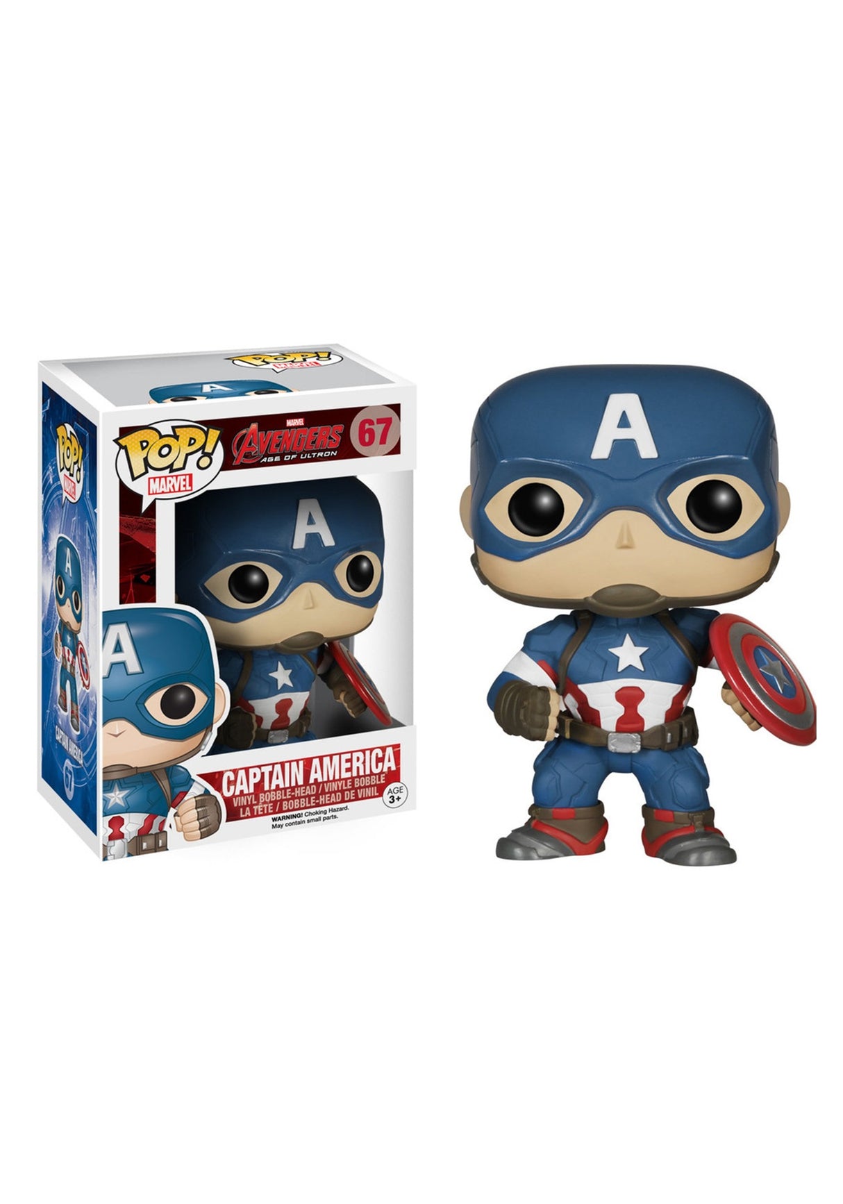 Marvel Avengers Captain America #67 Pop Vinyl Figure