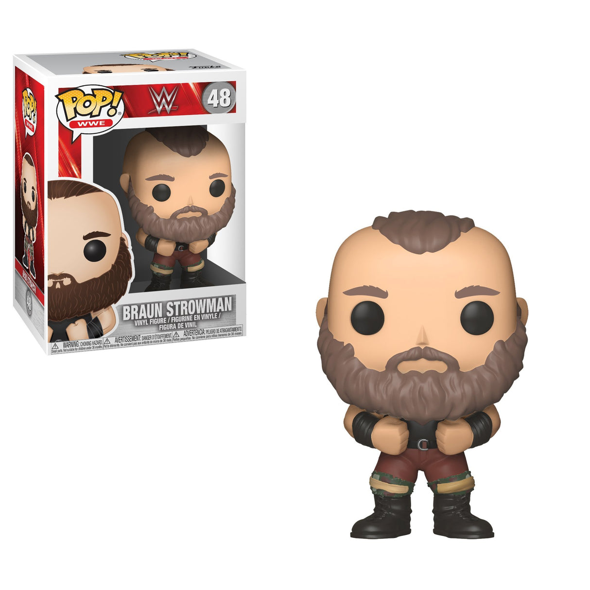 WWE Braun Strowman #48 Pop Vinyl Figure