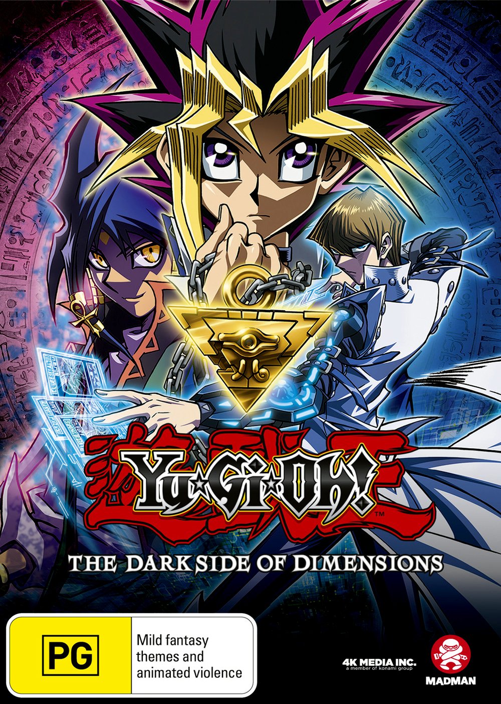 Yu-Gi-Oh The Dark Side Of Dimensions DVD