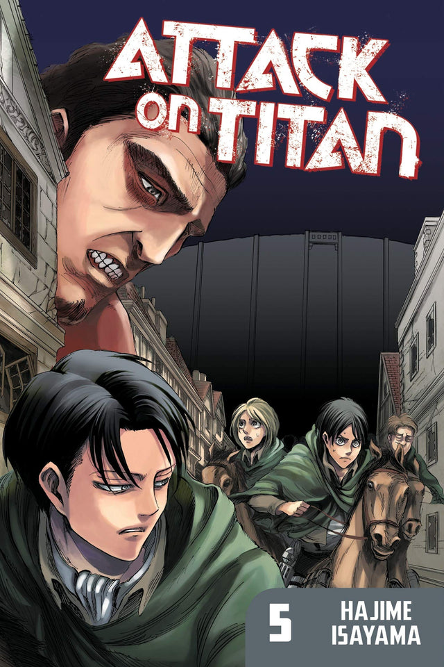 Attack On Titan 5 Hajime Isayama Book Manga - Trippy Trades 