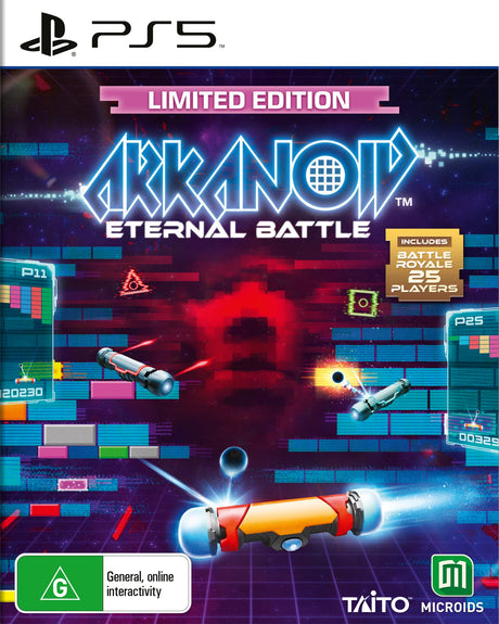 Arkanoid Eternal Battle Limited Edition PlayStation 5 PS5 Game Brand New Sealed - Trippy Trades 