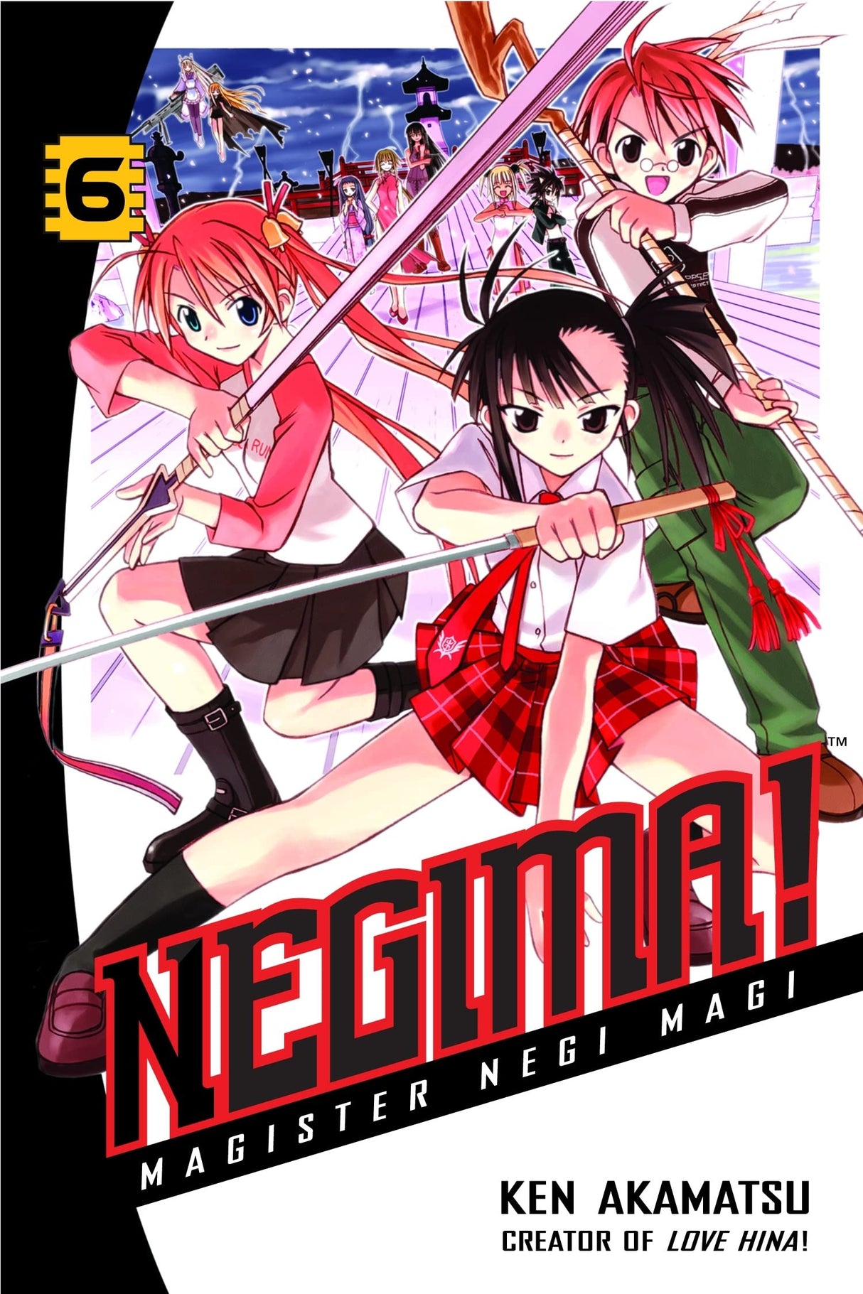 Negima volume 6 Paperback Book - Trippy Trades 