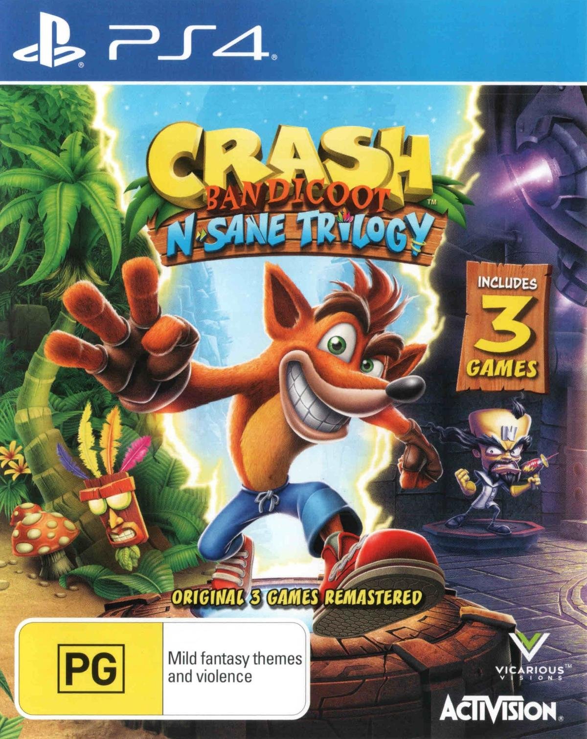 Crash Bandicoot Nsane Trilogy PS4 Playstation 4 Game