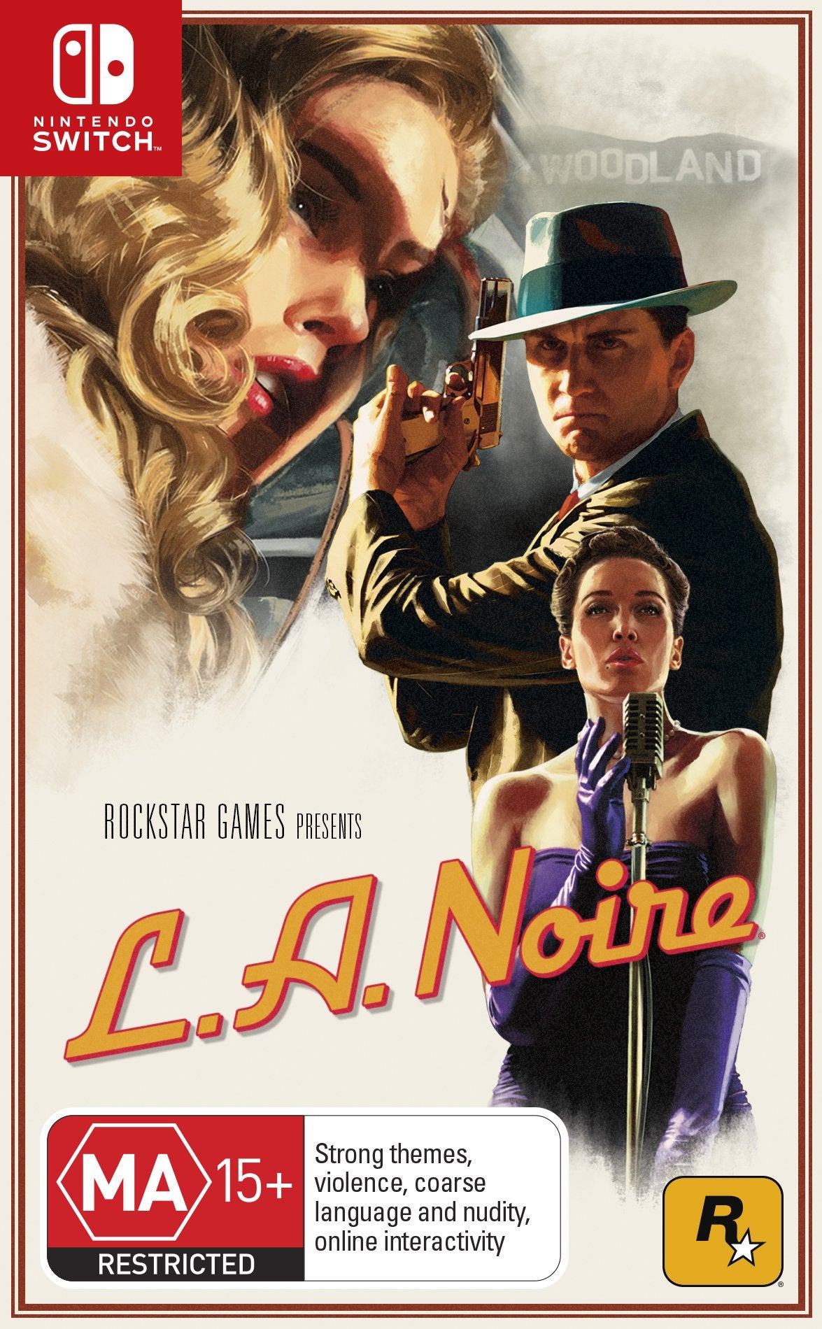 L.A Noire LA Nintendo Switch Game