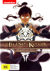 The Legend of Korra: The Complete Series DVD