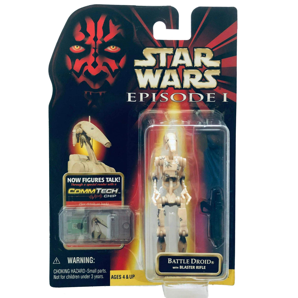 Star Wars Episode 1 Battle Droid Action Figure