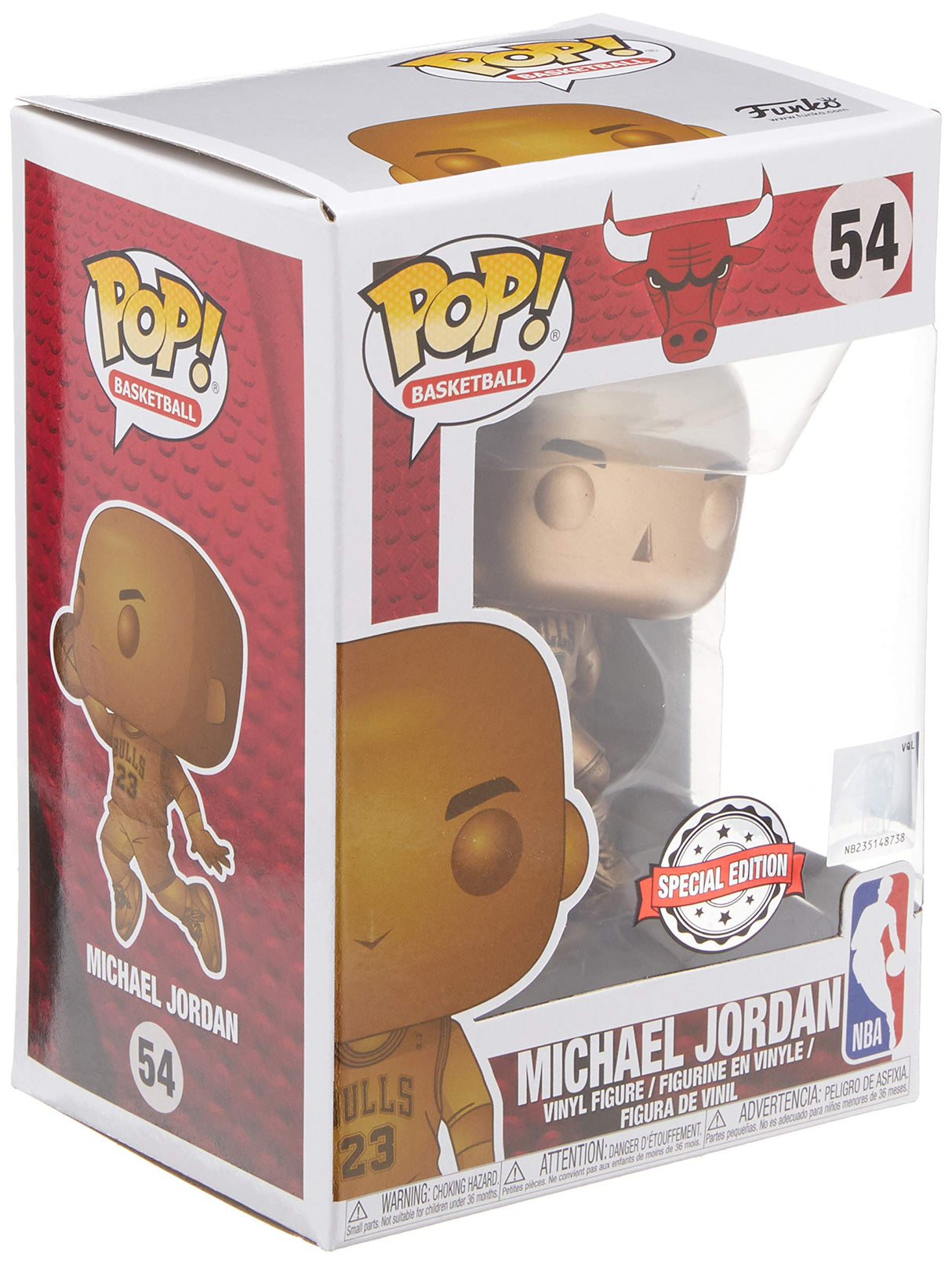 NBA Michael Jordan #54 Pop Vinyl Figure