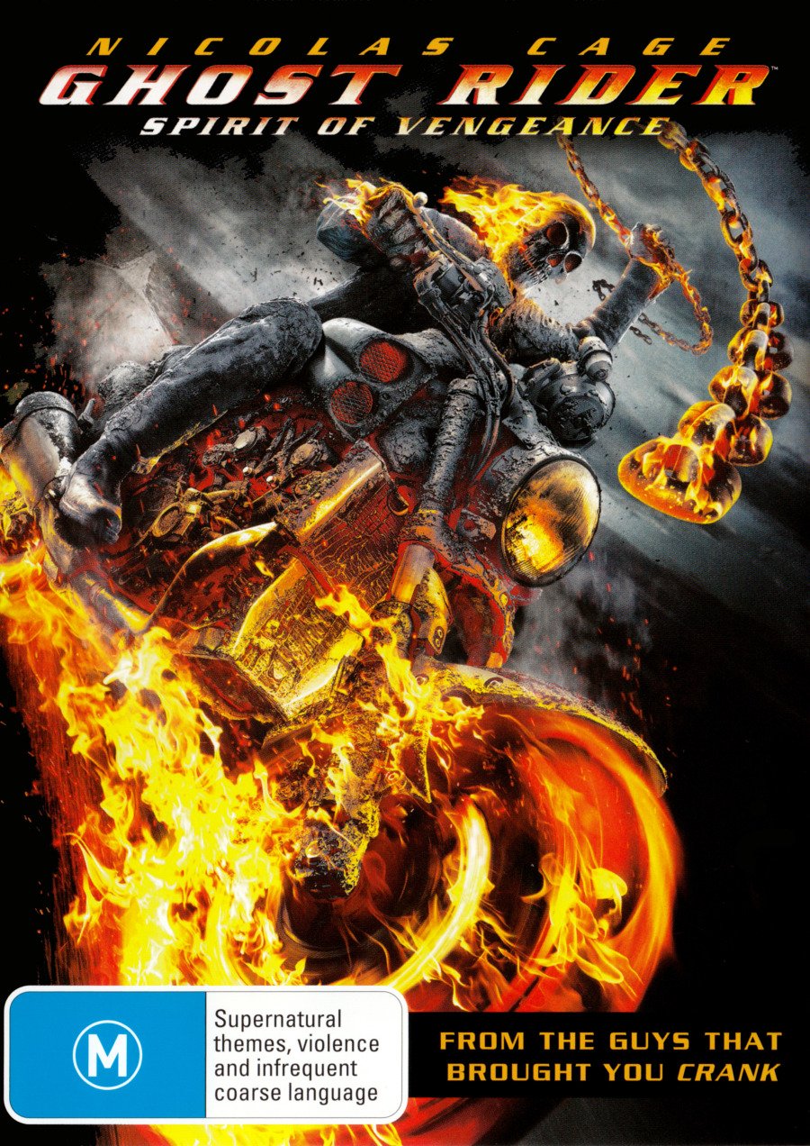 Ghost Rider Spirit of Vengeance DVD